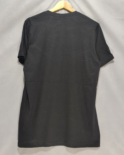Canvas Black T Shirt For Men L