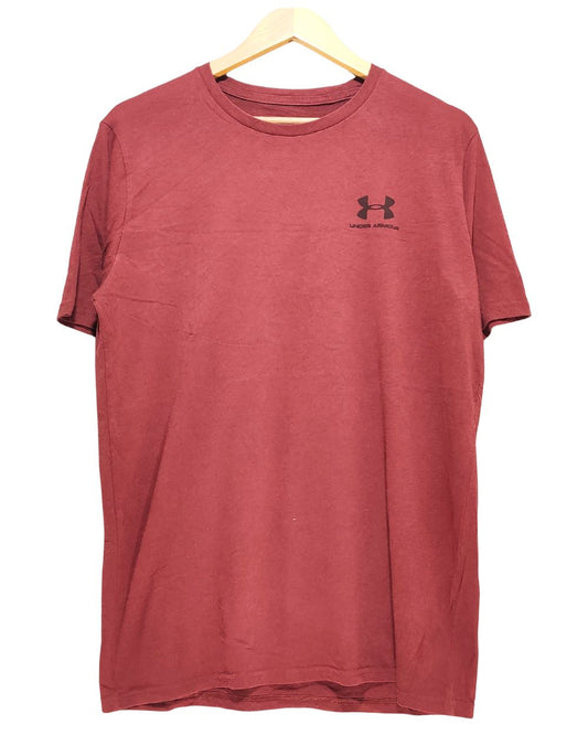 Under Armour Maroon T Shirt For Men L