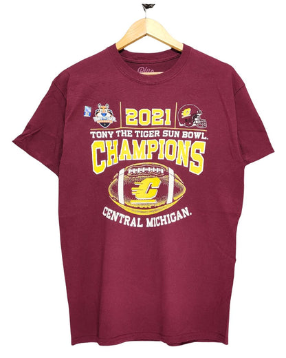 Blue 84 Maroon T Shirt For Men M