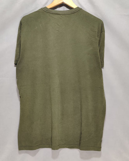 Athletic Works Green T Shirt For Men L