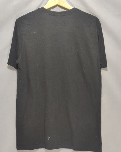 Ultra Game  Black T Shirt For Men M