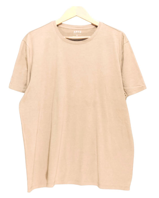 APT.9 Cream T Shirt For Men XL