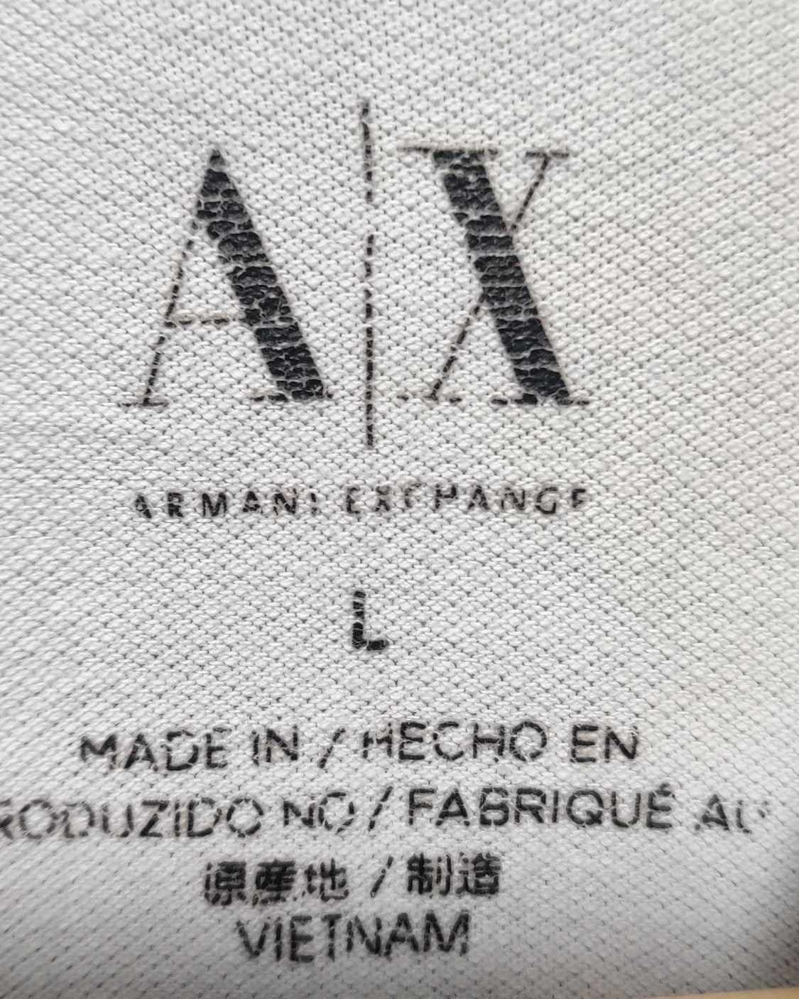 Armani Exchange White T Shirt For Men L