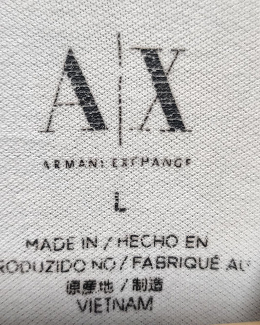 Armani Exchange White T Shirt For Men L