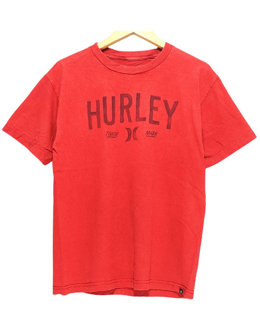 Hurley Red T Shirt For Men M