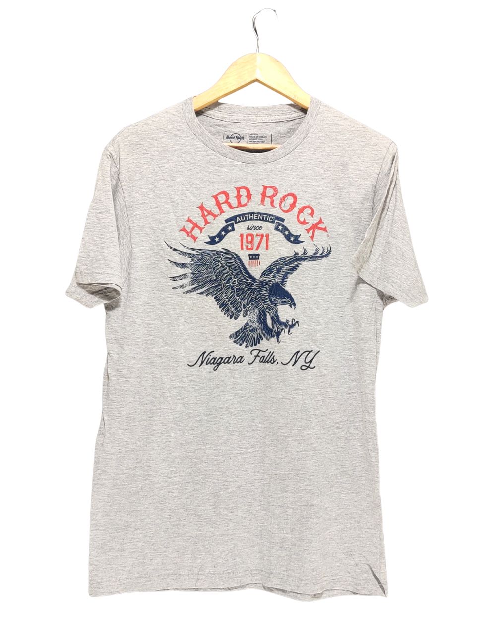 Hard Rock Gray T Shirt For Men M