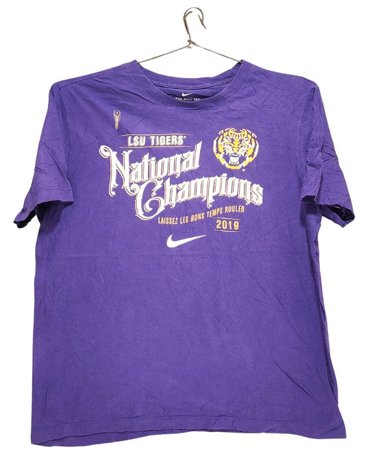 Nike Purple T Shirt For Men L
