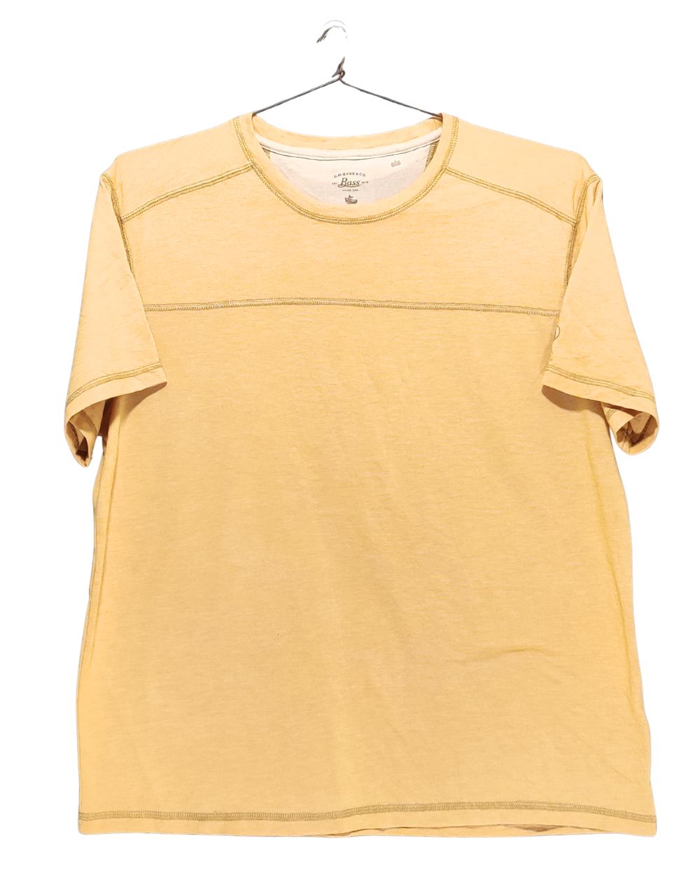 GH Basso & Co Cream T Shirt For Men L