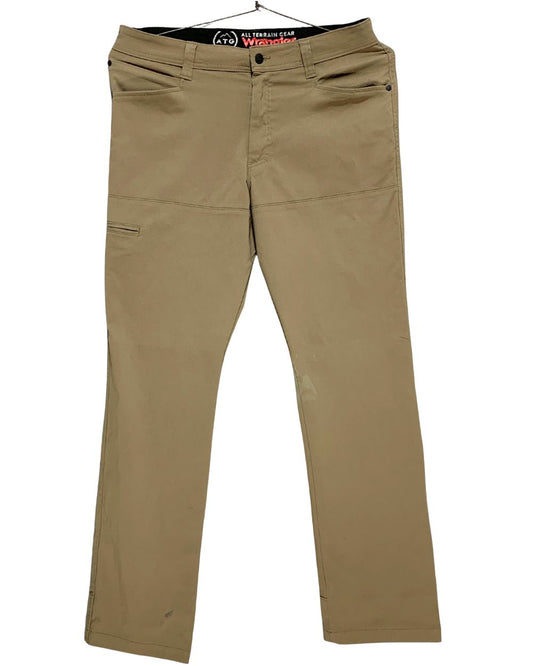 Wrangler Brown Cotton For Men Cargo Pant L