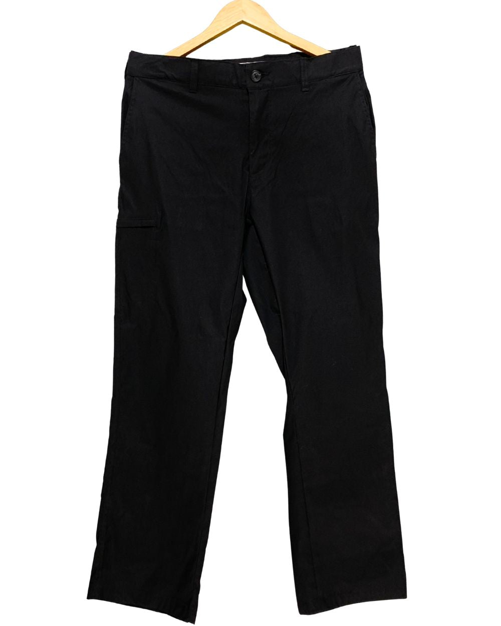 LB Tech Black Cotton For Men Cargo Pant L