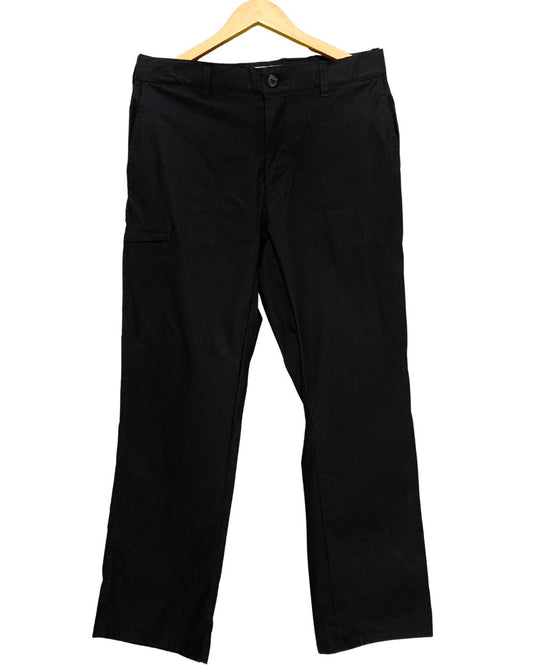 LB Tech Black Cotton For Men Cargo Pant L