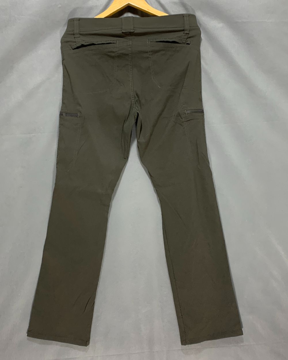 Wrangler Gray Cotton For Men Cargo Pant L