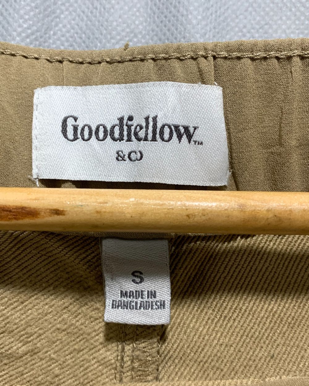 Goodfellow Khaki Cotton For Men Cargo Pant S