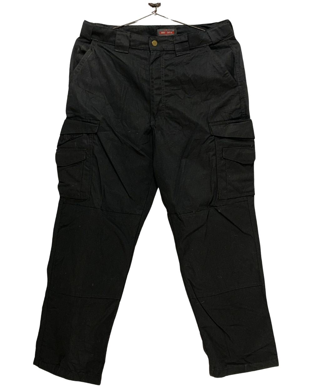 Tru Spec Black Cotton For Men Cargo Pant L