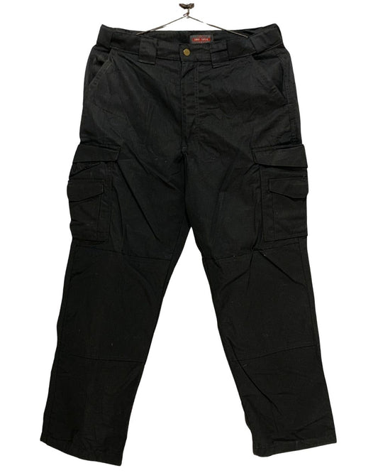 Tru Spec Black Cotton For Men Cargo Pant L