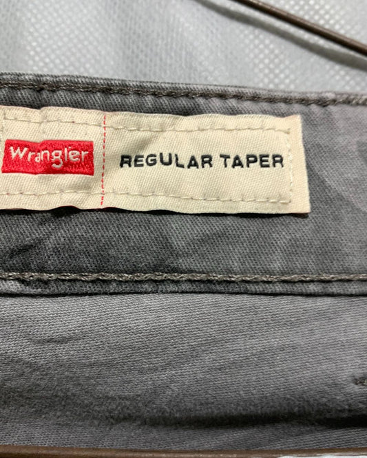Wrangler Black Cotton For Men Cargo Pant L