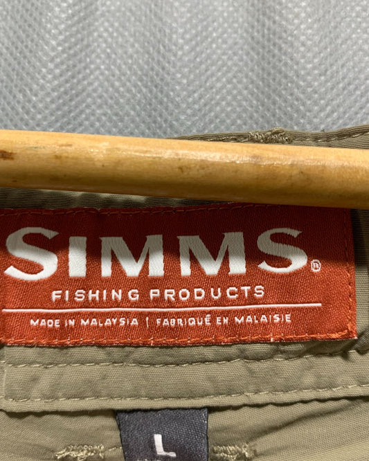 Simms Cream Cotton For Men Cargo Pant L