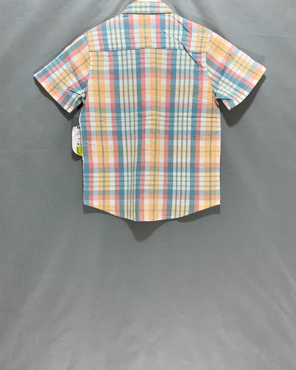 Wonder Nation Multi Cotton Shirt For Boy 12 Years