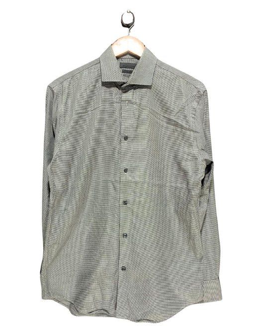 Calvin Klein Gray Cotton Shirt For Men M