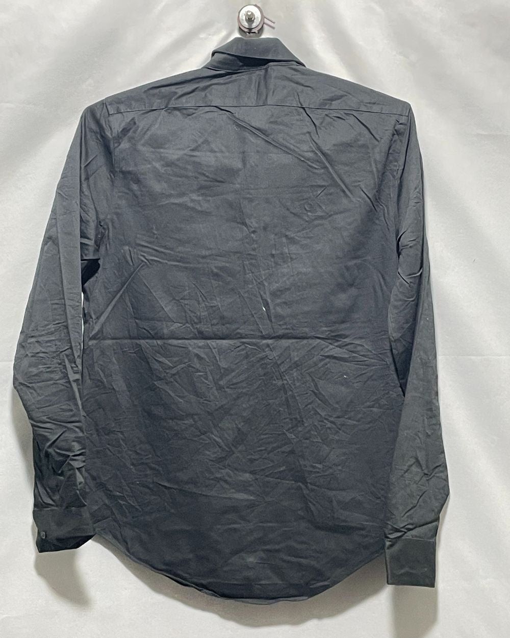Calvin Klein Black Cotton Shirt For Men M