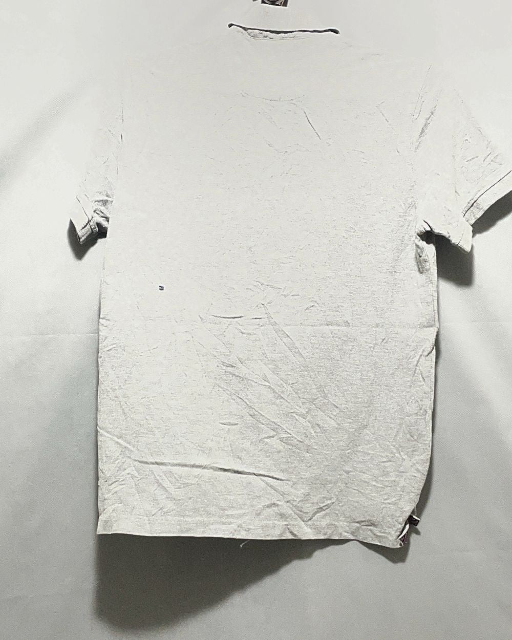 Reference Gray Cotton Polo T Shirt For Men Large