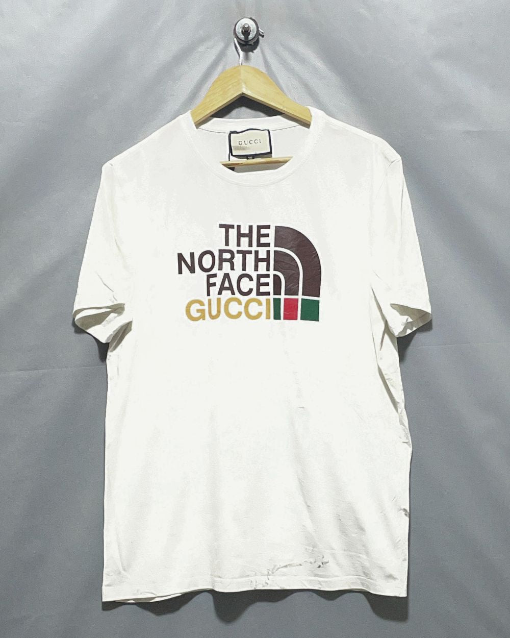 Gucci White Cotton T Shirt For Men L