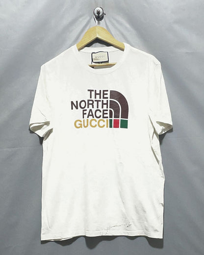 Gucci White Cotton T Shirt For Men L