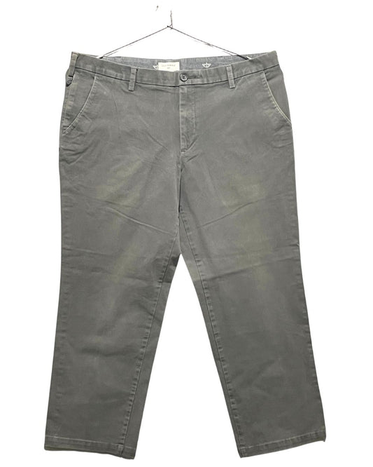 Dockers Gray Cotton Dress Pant For Men XL