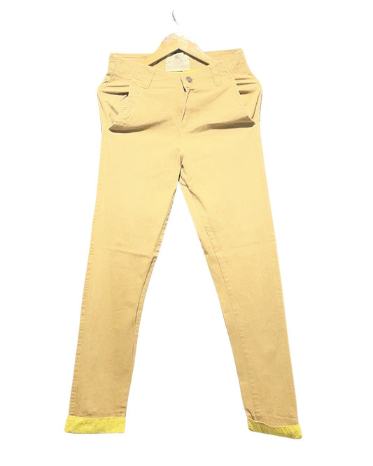 Burberry Khaki Cotton Jeans For Men S