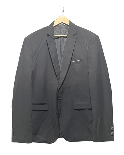 Yffushi Black Coat For Men M
