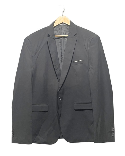 Yffushi Black Coat For Men M