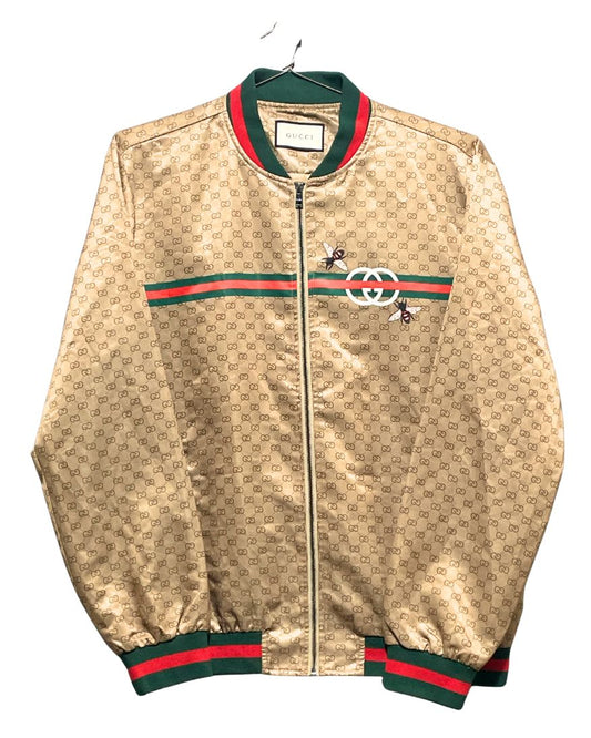 Gucci Khaki For Men Zipper XL
