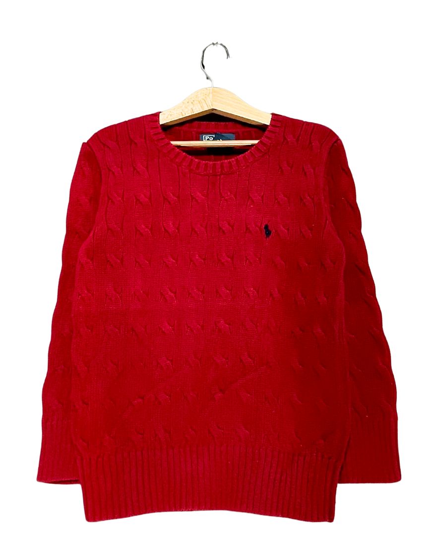 Polo Ralph Lauren Red For Boy Sweater XS