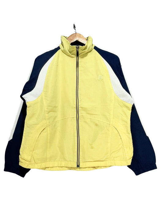 Wilson Yellow For Women Sport Zippers M
