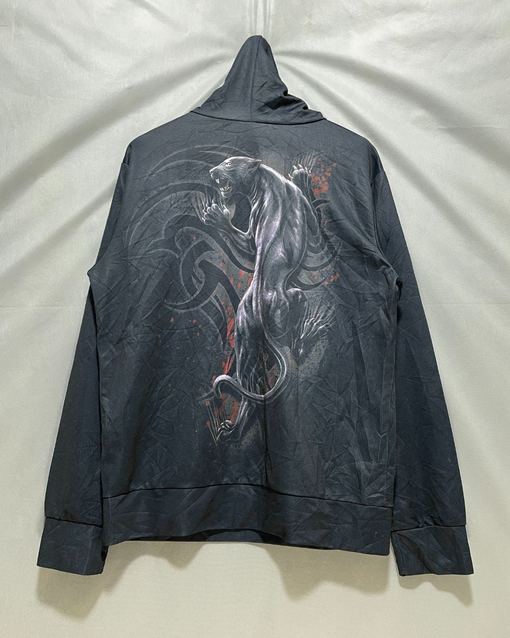 3D Print Black For Men Hoodie L