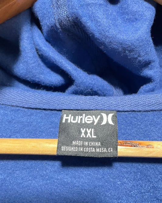 Hurley Blue For Men Hoodie XXL