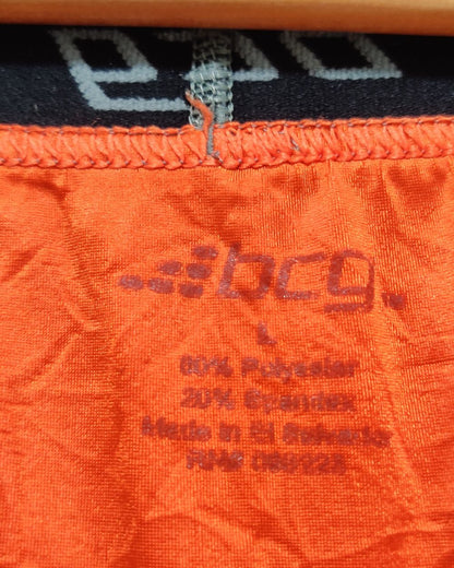 Bcg Orange Boxer Underwear For Men M