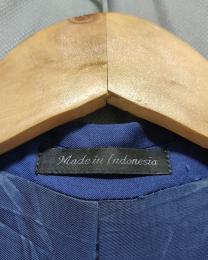 Calvin Klein Blue Coat For Men L