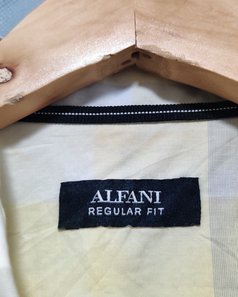 Alfani Yellow Shirt For Men M