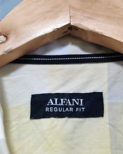 Alfani Yellow Shirt For Men M