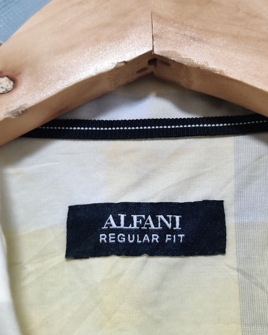 Alfani Yellow Shirt For Men M