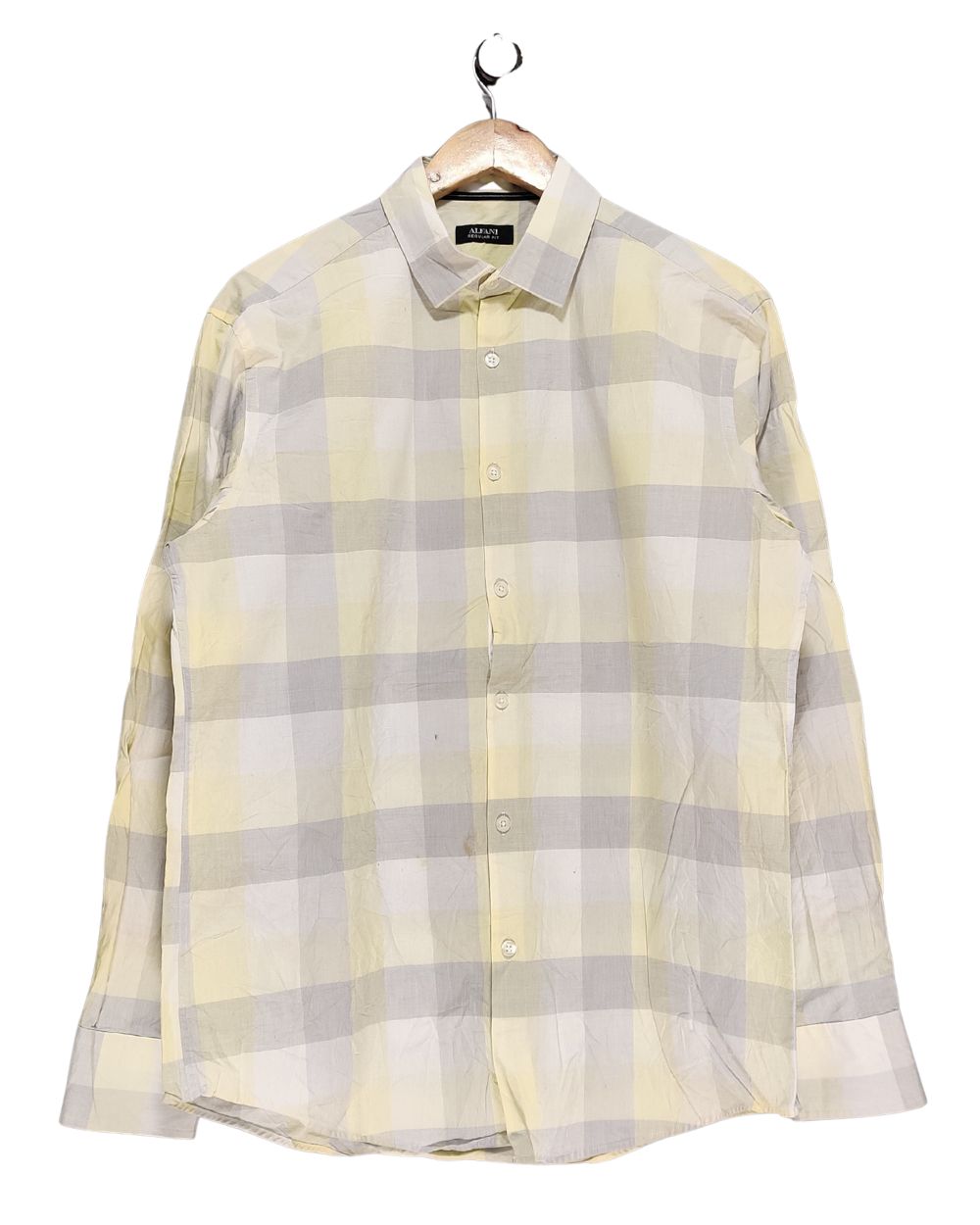 Alfani Yellow Shirt For Men M