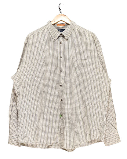 Dockers Cream Shirt For Men XL