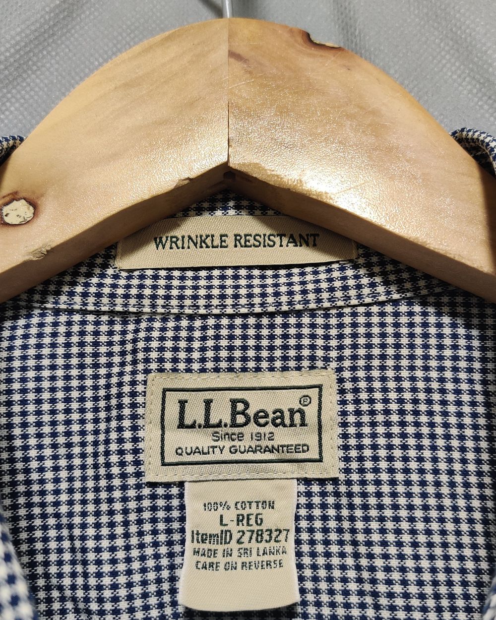 L.L.Bean Blue Shirt For Men L