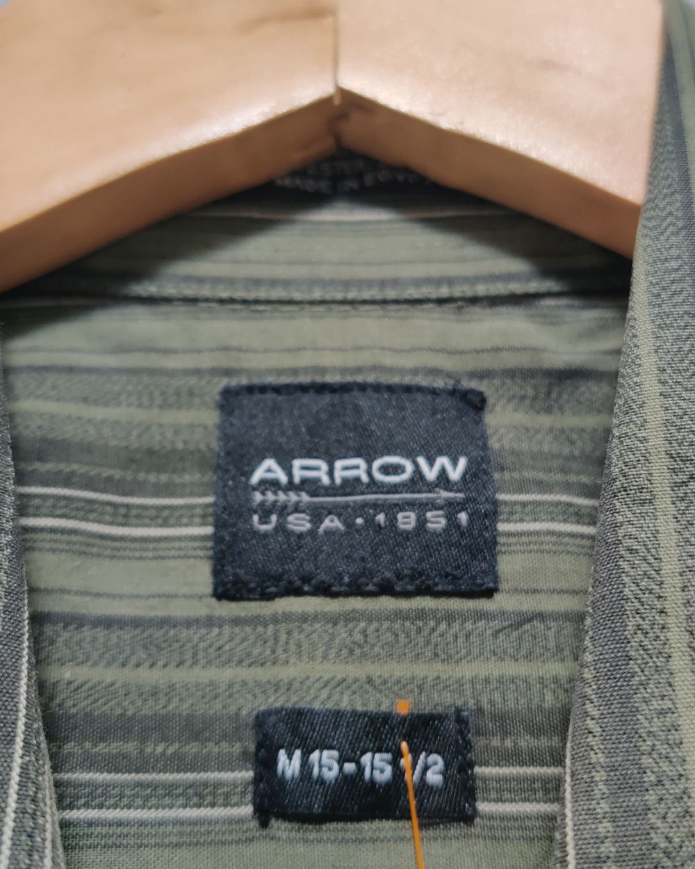 Arrow Green Shirt For Men L