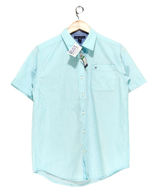 Tommy Hilfiger Blue Shirt For Boy 16 Years