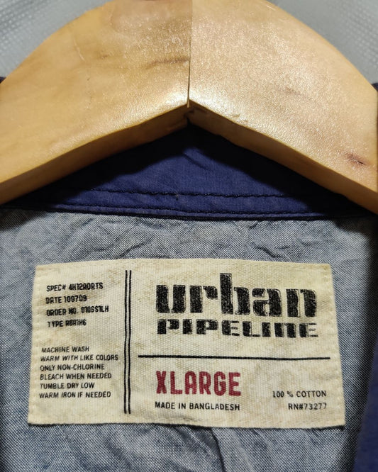 Urban Blue Shirt For Men L