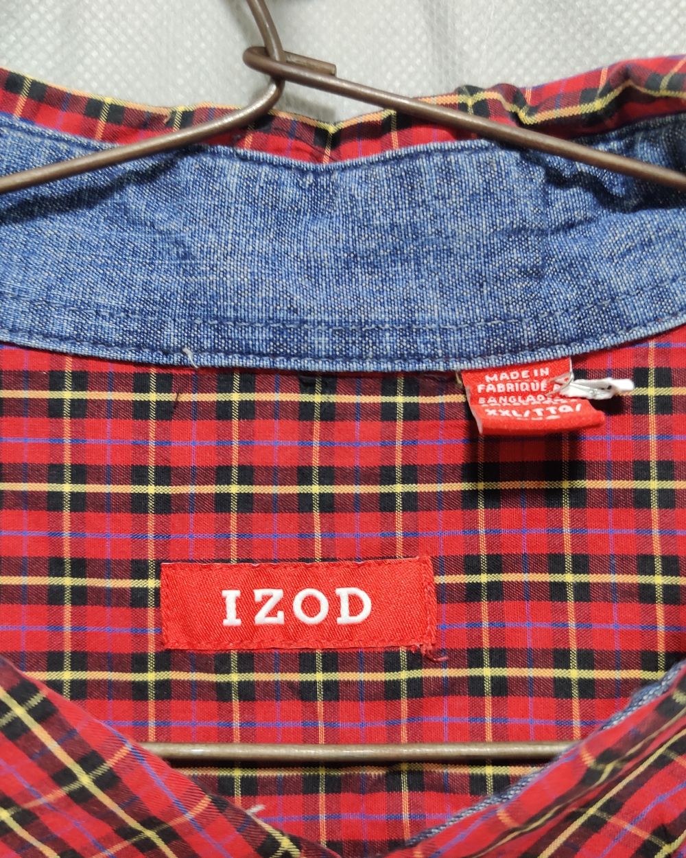 Izod Red Shirt For Men XXL