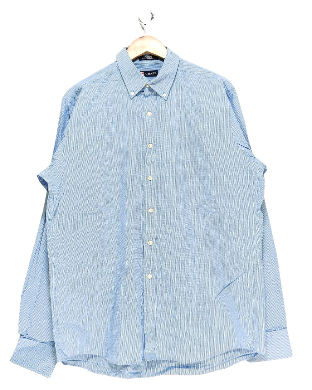 Chaps Blue Shirt For Men L