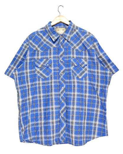 Wrangler Blue Shirt For Men XXL